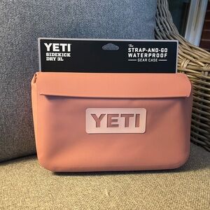 YETI Sidekick Dry 3L Sand Stone Pink Waterproof Case